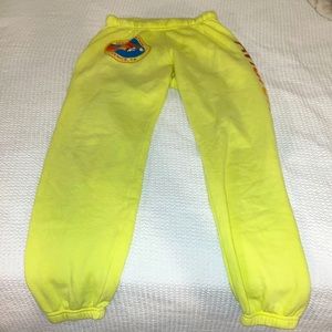 Women’s aviator nation - bright yellow - sweatpants